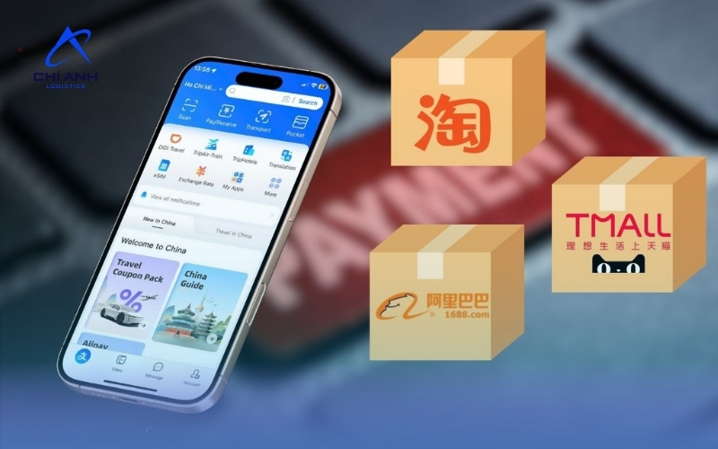 Dịch vụ thanh toán hộ Taobao, 1688, Tmall qua Alipay