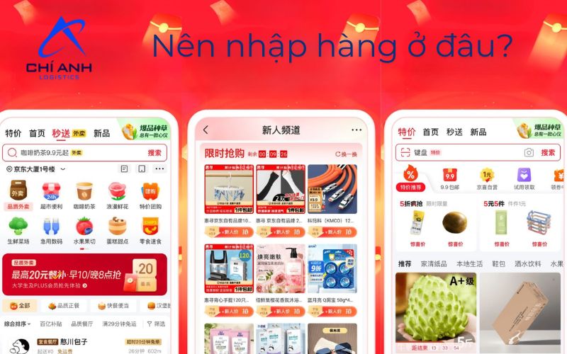 Nên nhập hàng trên Taobao, 1688 hay Tmall?