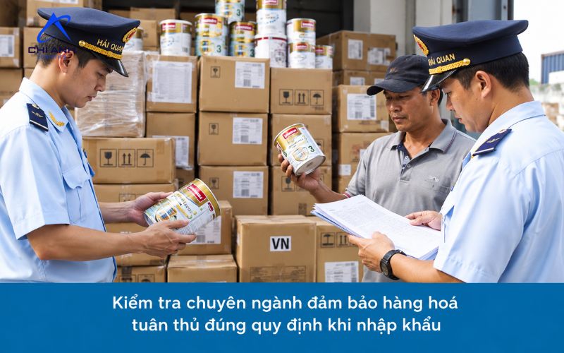 Kiểm tra chuyên ngành khi nhập khẩu từ Trung Quốc