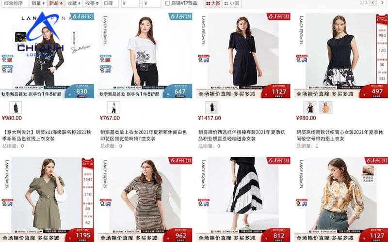 Tự order qua các sàn thương mại điện tử Trung Quốc